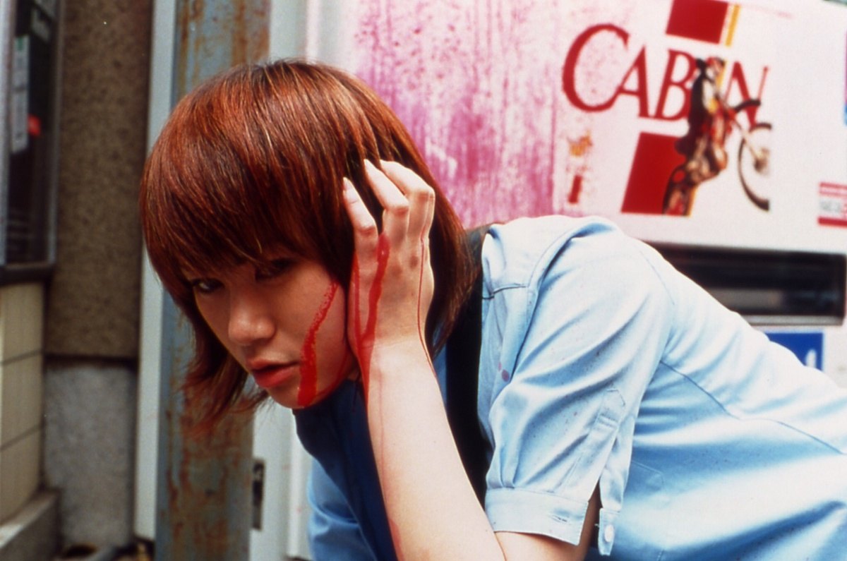 Klub samob&oacute;jc&oacute;w, reż. Sion Sono, Japonia 2001