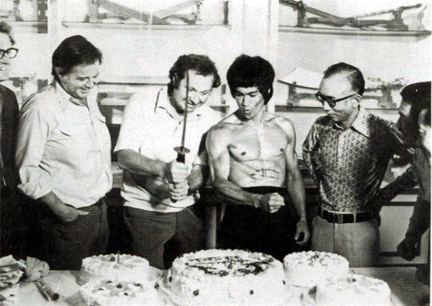 Bruce Lee na planie "Wejścia smoka"